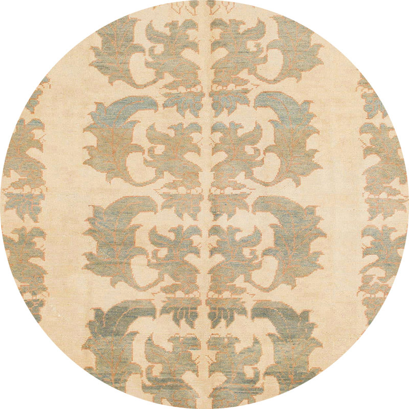 Tapis abstrait moderne 1231, Rond 8 pi