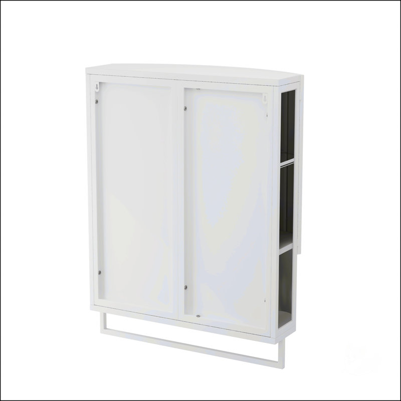 Armoire 23,62 po, Blanc