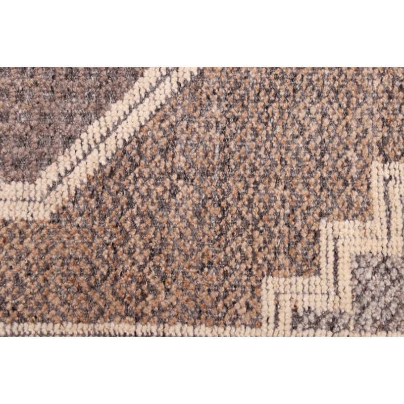 Tapis brun Tangier 8 pi 3 po x 9 pi 10 po