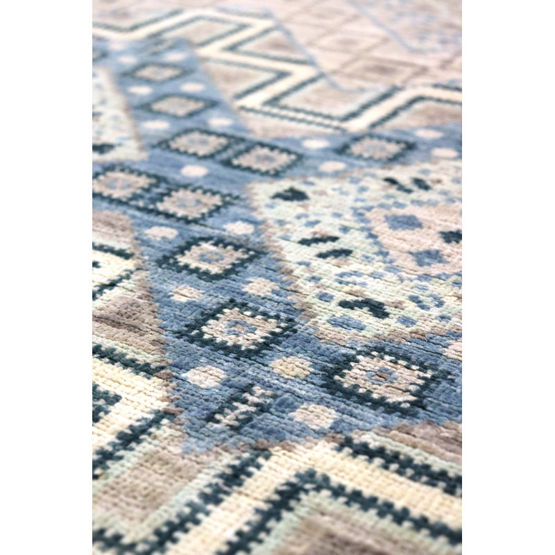 Ikat One-of-a-Kind 7'9" X 9'9" Area Rug