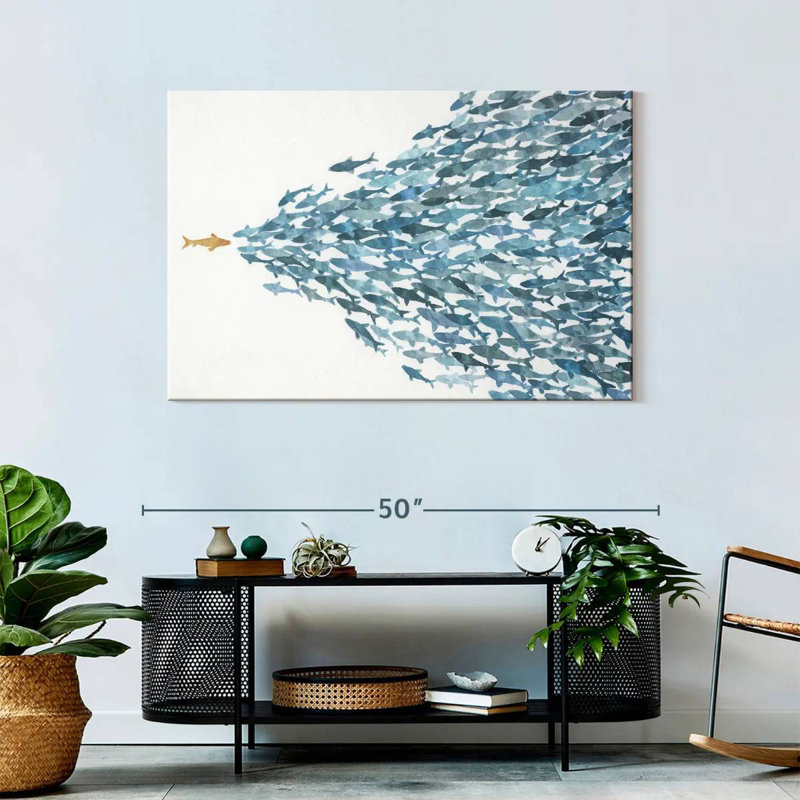 Brampt A New Direction, 30" H x 45" W