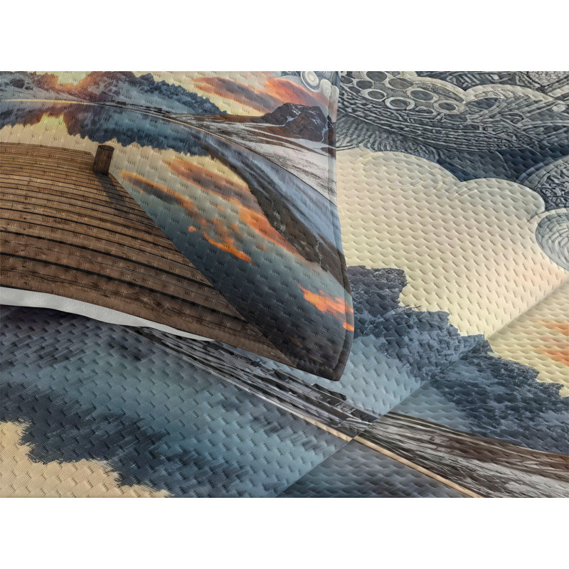 Polyester Coverlet, King Coverlet + 2 Standard Shams