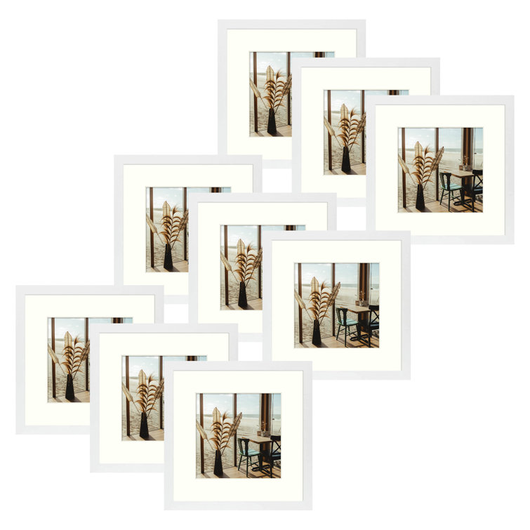 Finefrarm 12x12 Frame Matted to Display 8x8 Photos with Mat or 12 x 12  Pictures