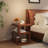Modern End Table 3-Tier Nightstand With Open Storage-1107127113