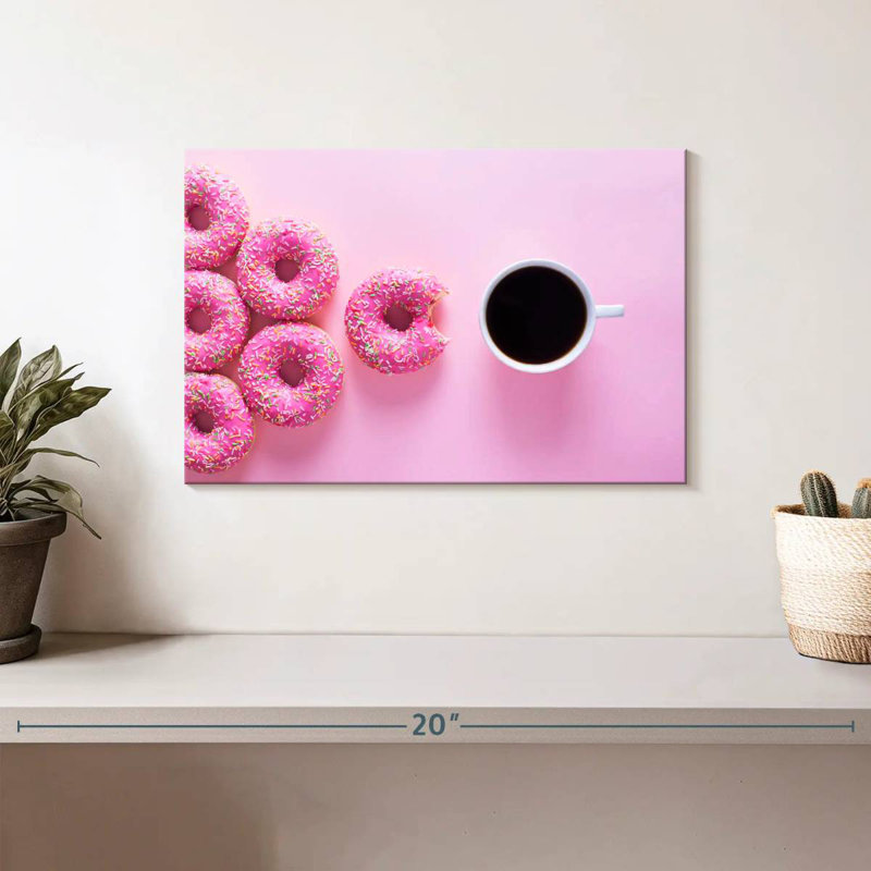 Yarlin Doughnuts And Coffee, 8" H x 12" W