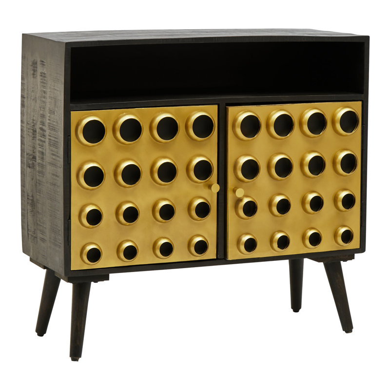 Sanjuana 87.5cm Solid Wood Sideboard