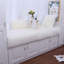 Eversole Handmade Shag White Rug-1066015061