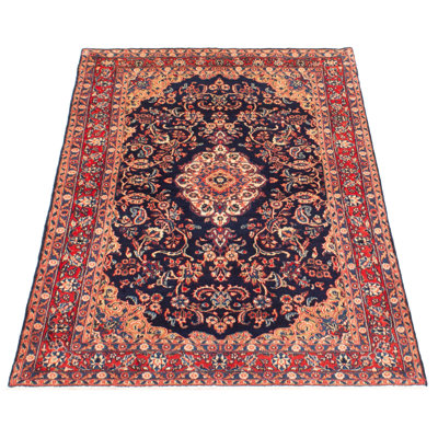 Kayseri Vintage Navy Rug 4'5" x 6'9"