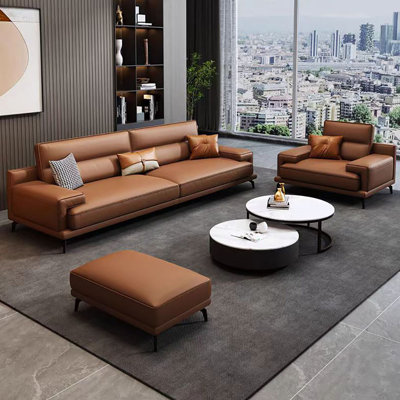Italian modern comfortable office sofa set