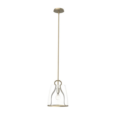 Caliper 1 - Light Single Dome Pendant