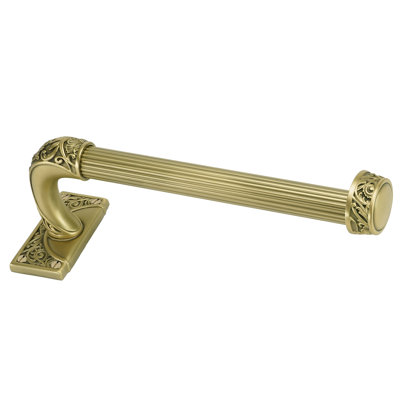 GEORGETOWN 8" HAND TOWEL BAR RIGHT; MUSEUM GOLD FINISH