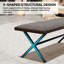 Banc en osier 2 places pour l'extérieur et l'intérieur