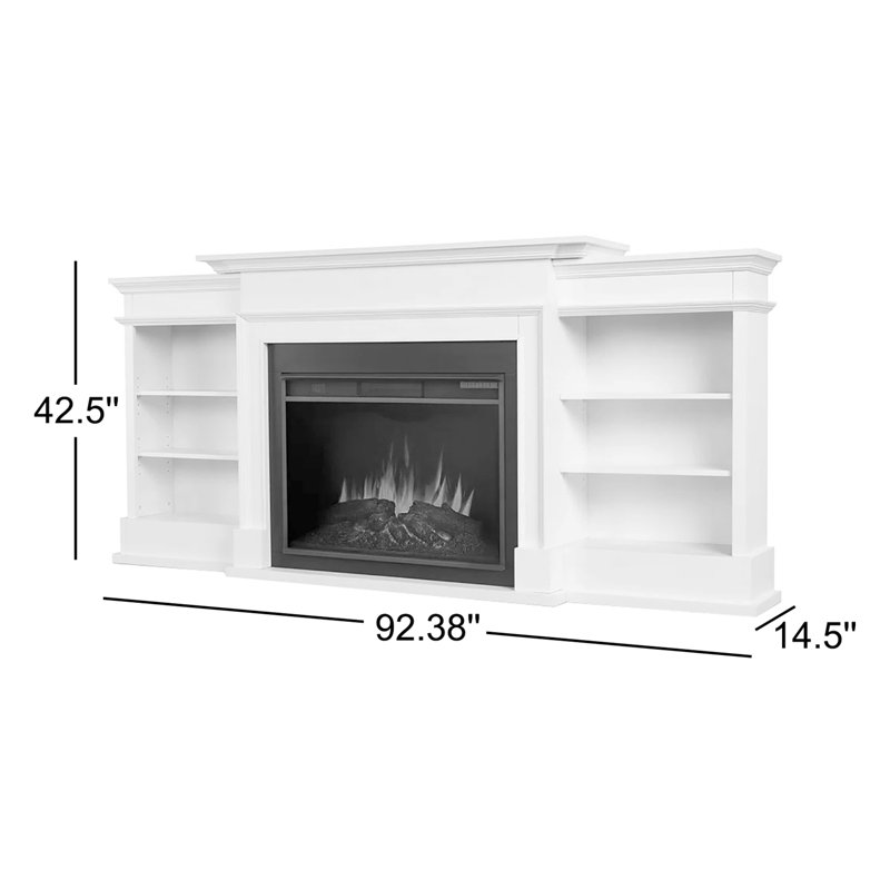 Ashton 92" Grand Electric Fireplace by Real Flame