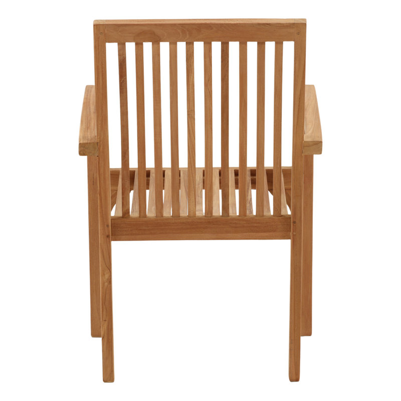 Ashdown Teak Wood Outdoor Arm Chair