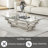 Glass Top Coffee Table-1006396852