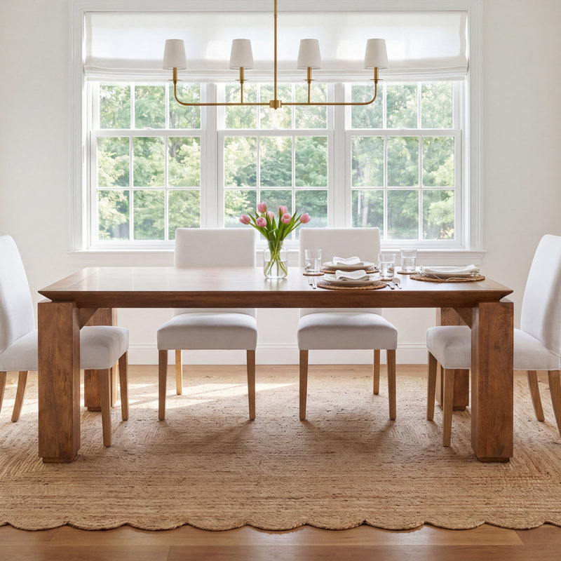 Araminta Solid Wood Dining Table