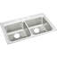 Évier de cuisine à double cuves l 33 po x l 22 po Lustertone-30826549-32753095