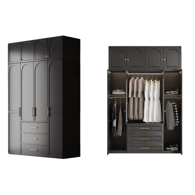 Simple And Light Luxury High End Wardrobe, 98" H x 63" W x 24" D