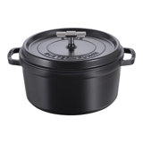 Staub Cast Iron Buster + Punch 4-Qt Dutch Oven - Handle
