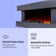 Klarstein 132cm W Electric Fireplace-69312617