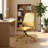 Ergonomic Mesh Task Chair with Flip-Up Arms and Lumbar Support for Small Spaces-527432895