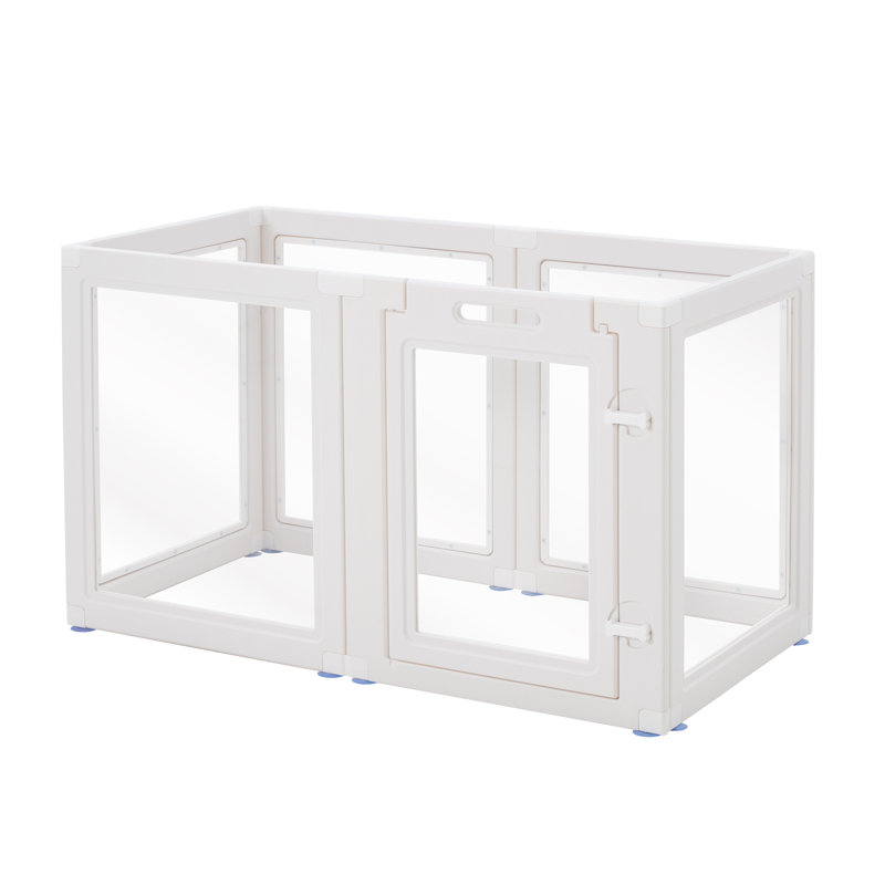 60.5cm H Panel Plastic Exercise Pen With Door