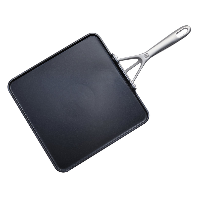 ZWILLING Motion Ceramic 11-Inch Aluminum Hard Anodized Square Griddle Nonstick