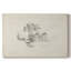 Croquis rétro-XXX encadré sur toile-632519217