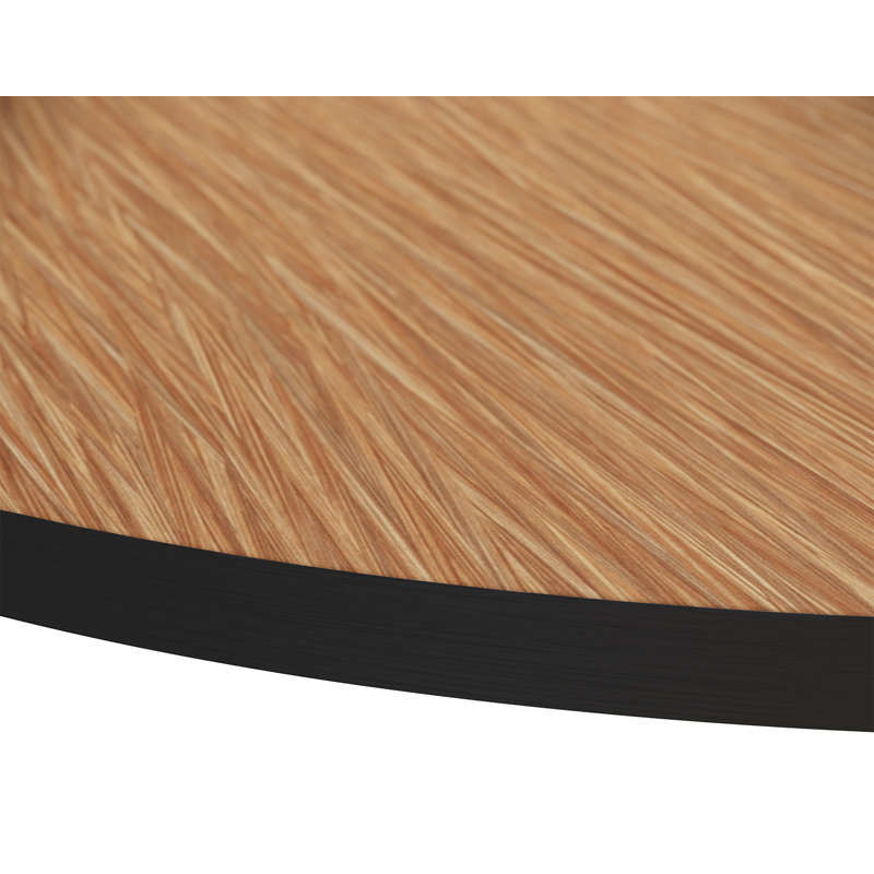 Plateau de table biseauté Prime, L 36 po x l 36 po, Teck