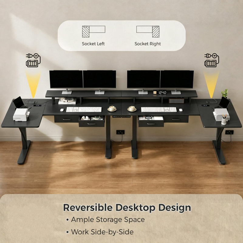 L-Shaped Standing Desk