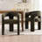 Modern Upholstered Barrel Dining Chairs-99841083