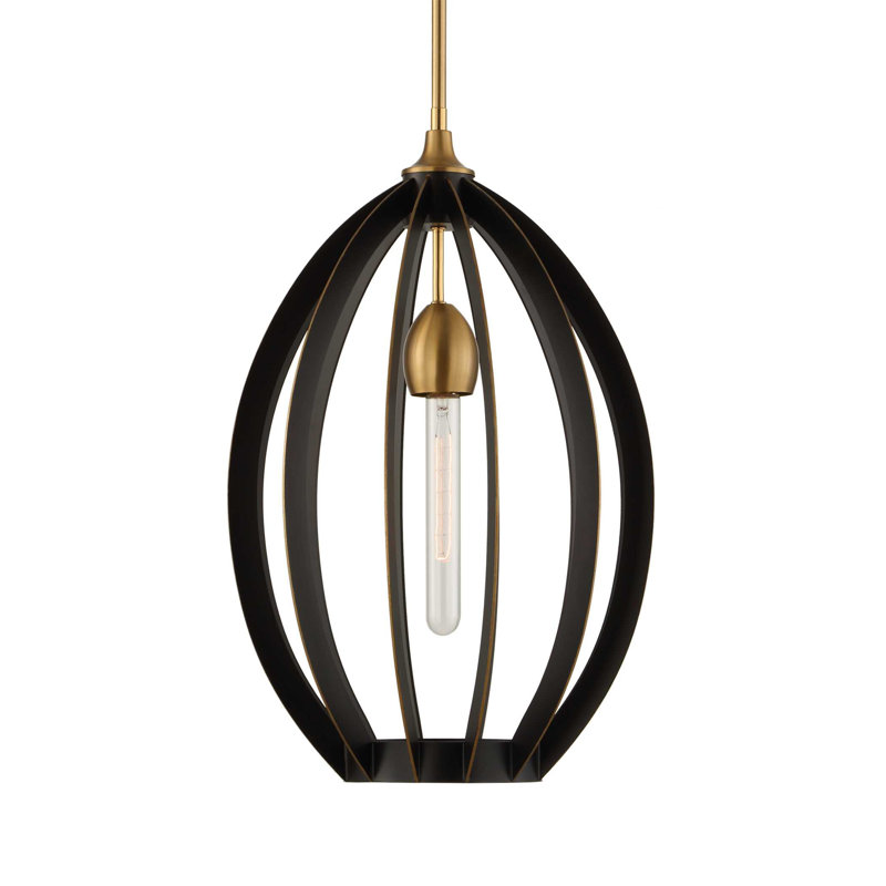 Uttermost Darby 1 Light Architectural Oval Pendant