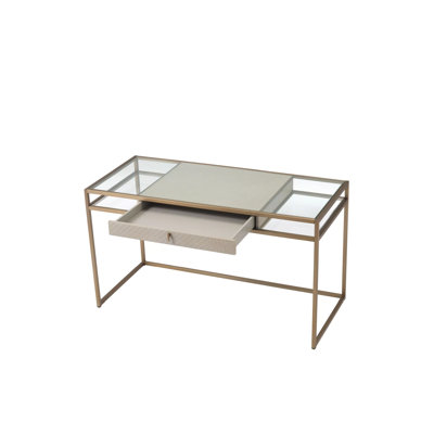Napa Valley Glass Writing Desk
