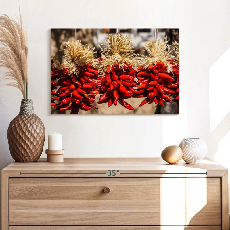 Yarlin Chili Pepper Spice, 16" H x 24" W