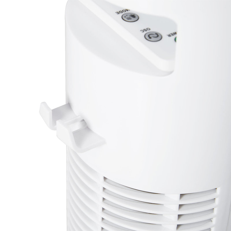 Natale 77 cm Oscillating Tower Fan, White