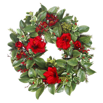 Faux Polyester 24'' Wreath