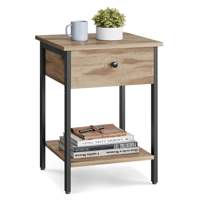 Table de bout Azaya, Brun chameau