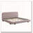 Solid Wood Legs Upholstered Bed Frame-980847655-980847648
