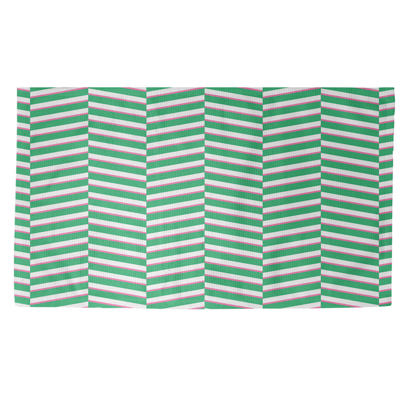 Jaya Striped Indoor Rug, Rectangle 2' x 3'