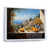 White Floater Framed