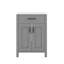Lavabo pratique de 24 pouces avec armoire intégrée-1354979136