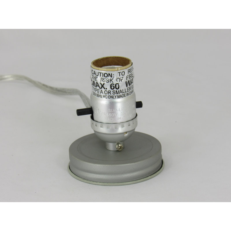 Zinc Mason Jar Lid Adapter