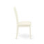 L'ensemble de table de cuisine 3 pièces pour petits espaces comprend une table de salle à manger ronde avec Dropleaf et 2 chaises en tissu de lin, blanc lin-972323910-972323911