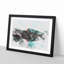 Mountain Reflection in France - Framed Print-56915331-56915332