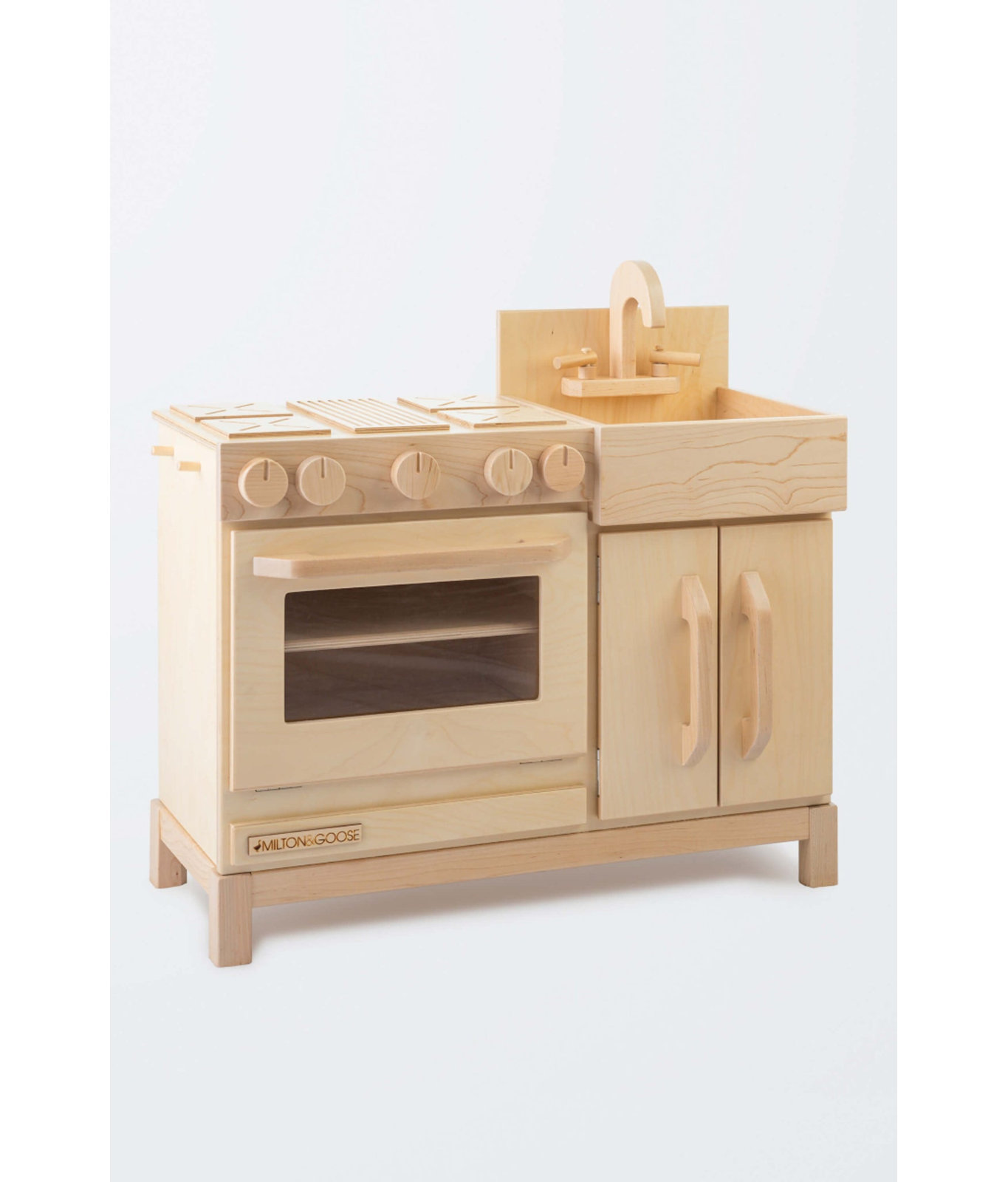 Essential Wooden Play Kitchen, Natural