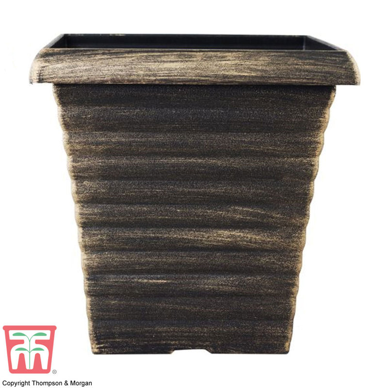 Nuralya Plant Pot (x2), 1, Bronze
