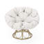 Chaise d'appoint simple et chic