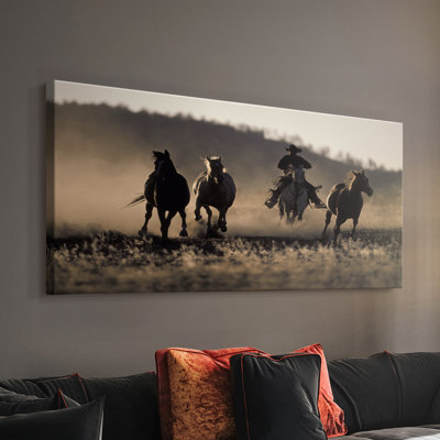 Ranchers Ride- Gallery Wrapped Canvas -Ready to Hang