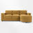L-Shaped Sectional Sofa With Chaise And USB Ports-443078364