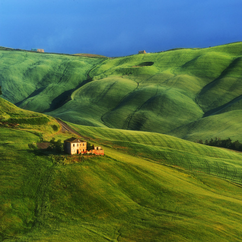Lesia Deserted Old Farm - Wrapped Canvas Print, 91cm H x 91cm W x 3.8cm D